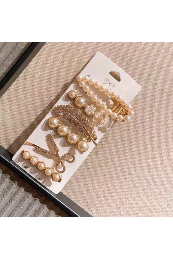 Feather Hair Clips Set Boho Chic Hair Accessories for Women Girls