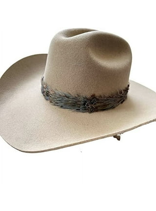 Stellar Western Feather Cowboy Hat Band for Men Women Natural Feather