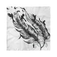 thumbnail image 1 of Feather Head Scarf, Flying Bird Silhouettes, Head Wrap, 3 Sizes, by Ambesonne, 1 of 2