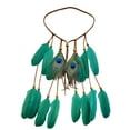 thumbnail image 1 of Feather Headband Accessory Boho Hair Rope With Feathers For Women Girls Festival Party, 1 of 5
