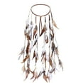 thumbnail image 1 of Feather Headband Bohemian Style Hair Accessory For Women Girls Festival Party, 1 of 9