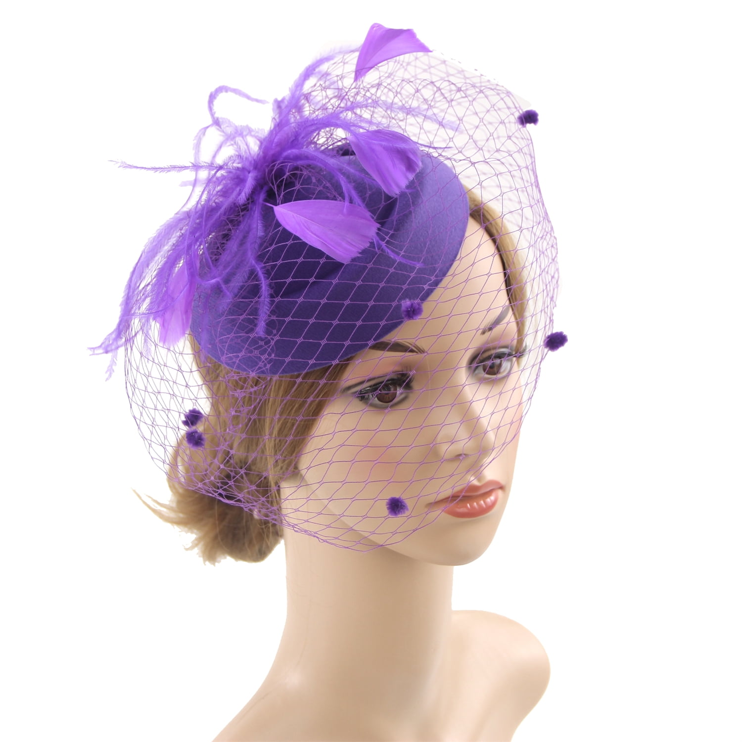 Handmade Elegant Women Hat Cocktail Party Wedding Church Fashion Handmade elegant women hat cocktail party wedding church fashion