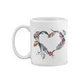 thumbnail image 1 of Feather Hearts Mug - Image by Shutterstock, 1 of 4