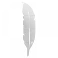 thumbnail image 1 of Feather Shaped Removable Wall Decal, Surface Applique For Bathroom Decor,Wall Arts Decals Decors, 1 of 8