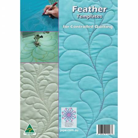 Feather Stencils for Controlled Quilting