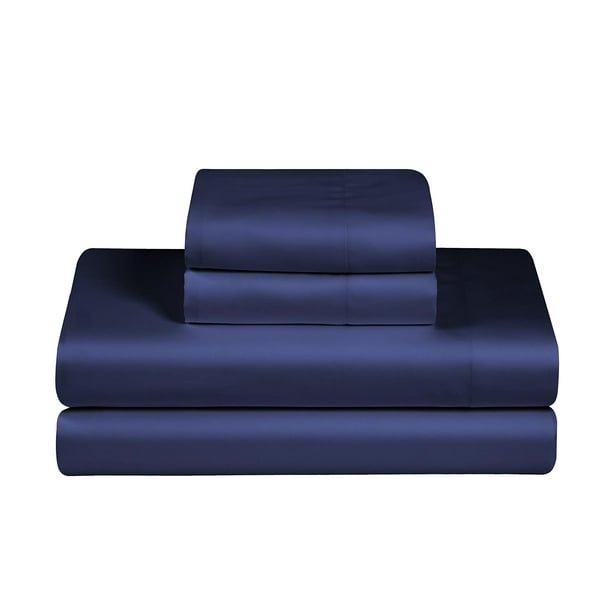 Feather & Stitch Cooling 3 Piece Luxury Bed Sheets Set Softest 100