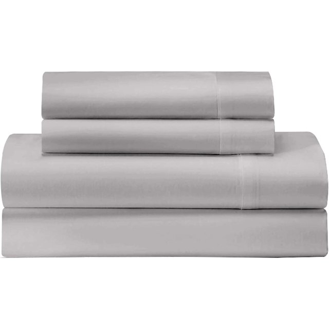 Feather & Stitch Cooling 3 Piece Luxury Bed Sheets Set Softest 100