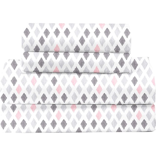 Feather & Stitch Cooling 4 Piece Luxury Bed Sheets Set Softest 100