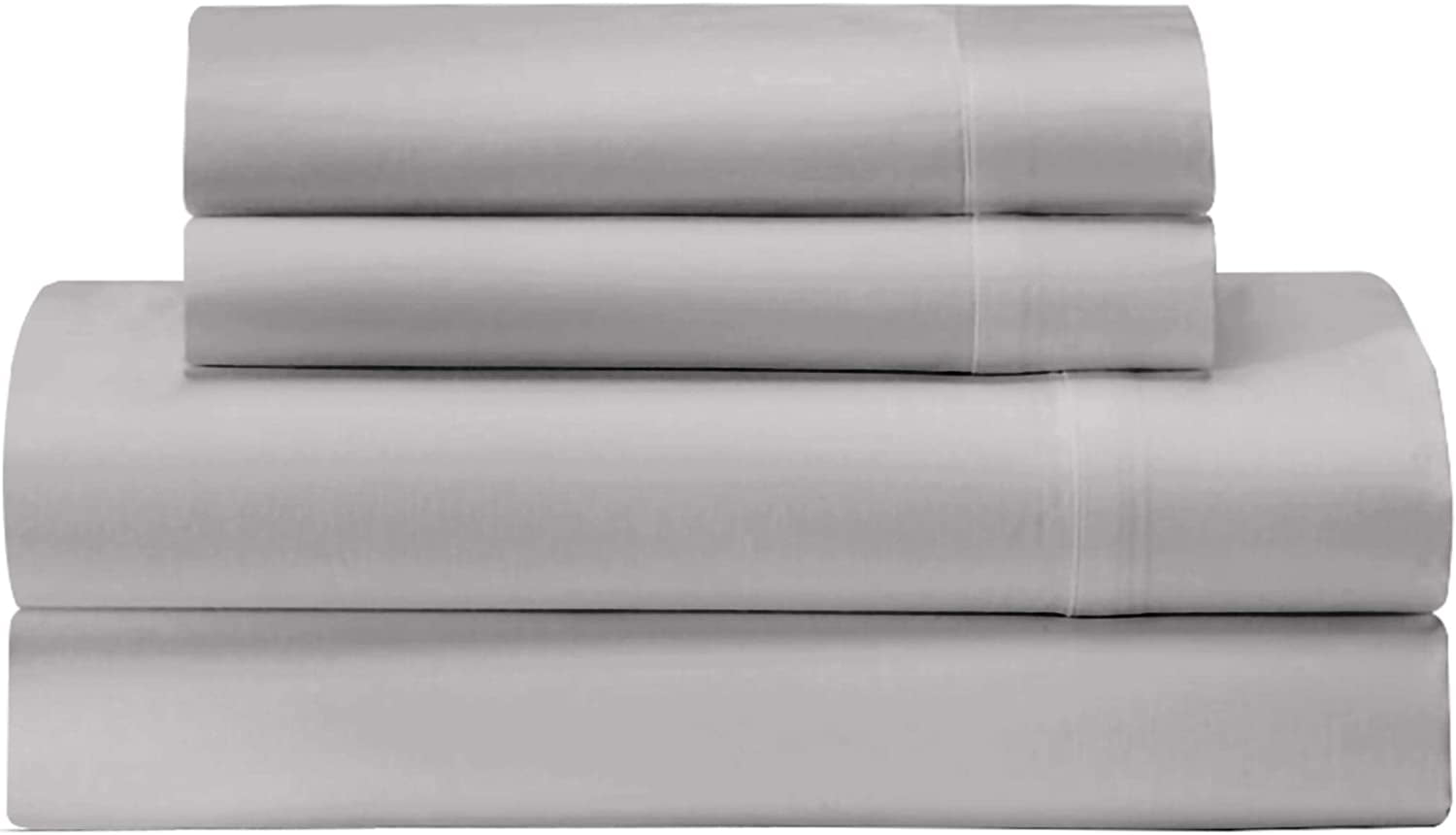 Feather & Stitch Cooling 4 Piece Luxury Bed Sheets Set Softest 100