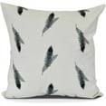 thumbnail image 1 of Feather Stripe Floral Print Pillow, 1 of 2