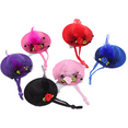 thumbnail image 1 of Feather Top Tiny Pet Hat, Hen Mini Multicolor Hat,Funny Halloween Accessories Costume - shape3, 1 of 5