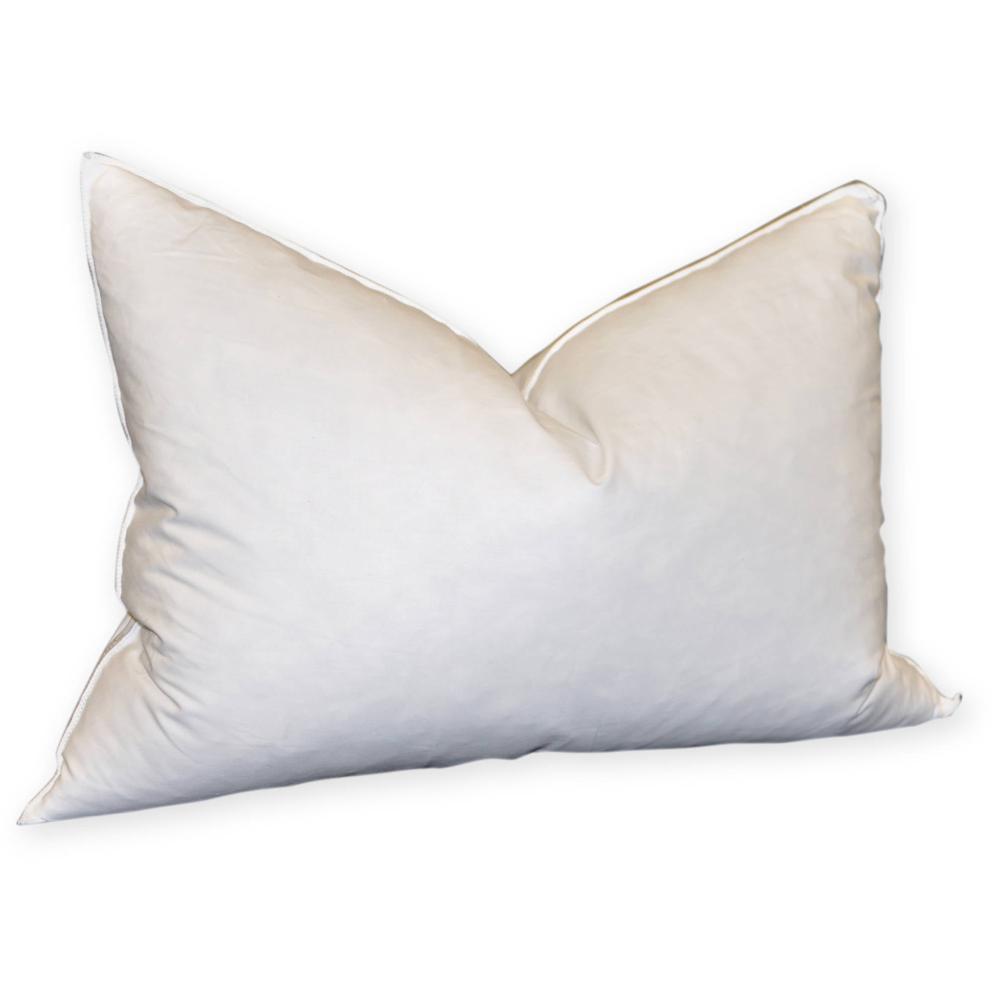 Pure Down Duck Feather 18 in. x 18 in. Pillow Insert (Set of 2)  PD-PI-15002-B - The Home Depot