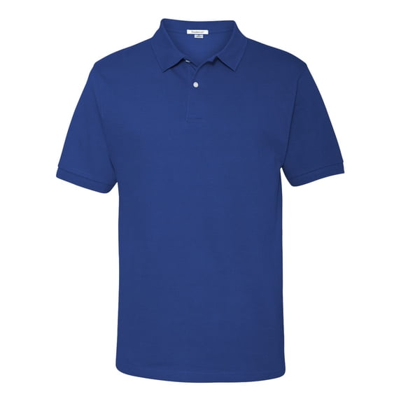 FeatherLite 2100 Men's 100% Cotton Pique Sport Shirt - Bright Royal - XXX-Large