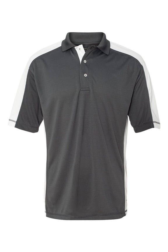 Colorblocked Moisture Free Mesh Polo