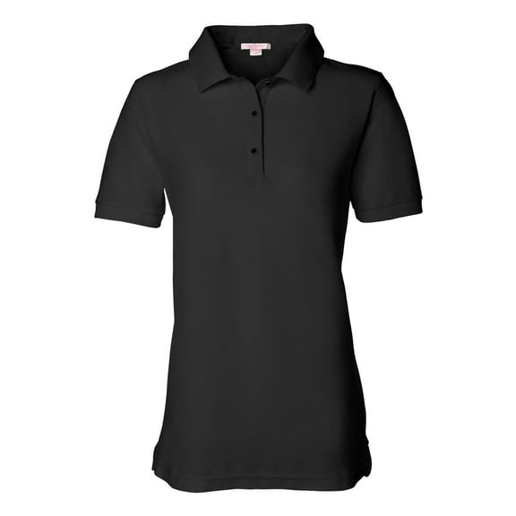 FeatherLite Women's Silky Smooth Piqué Sport Shirt 5500 Black S