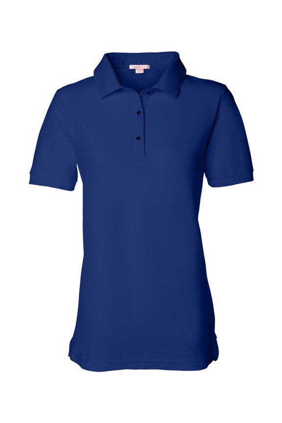 Women's Silky Smooth Piqué Sport Shirt 5500 Royal 2XL