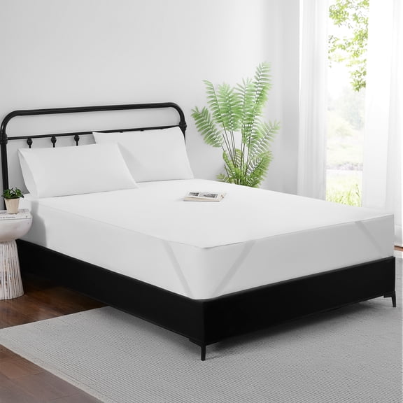 Featherbed Protector with Anchor Bands  Protect Your Featherbed - King