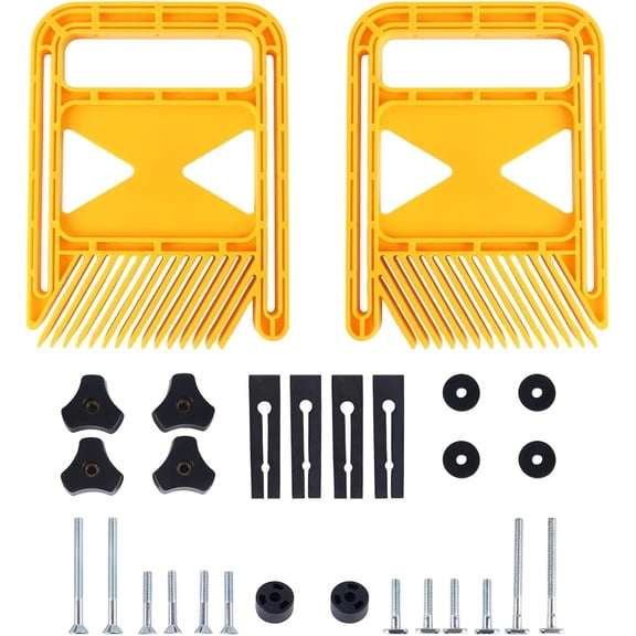 Featherboards for Table Saw, 2 sets Extended Table Saw Featherboard, Router Tables Fences Woodworking ToolsFits Table Saws, Band Saws & Router Tables for DIY Woodworkers
