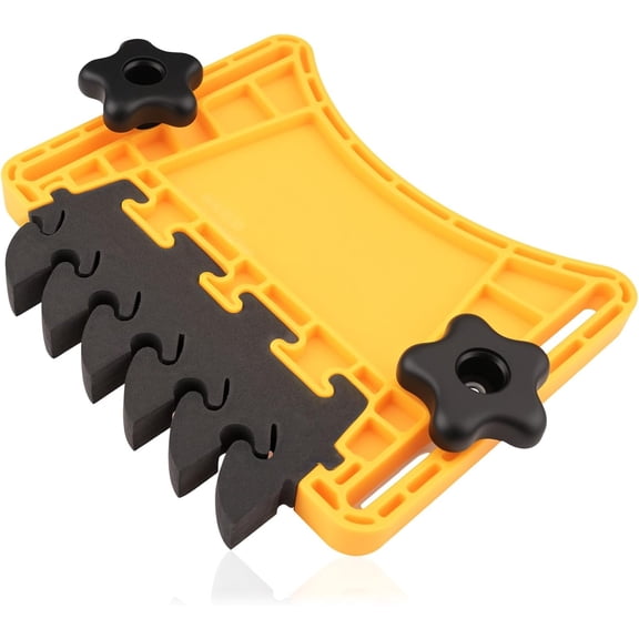 Featherboards for Table Saw, Featherboard Table Saw Safety Accessories to Reduce Kickback for Woodworking, Upgrade EVA Table Saw Featherboard for Table Saw, Band Saws and Router Tables