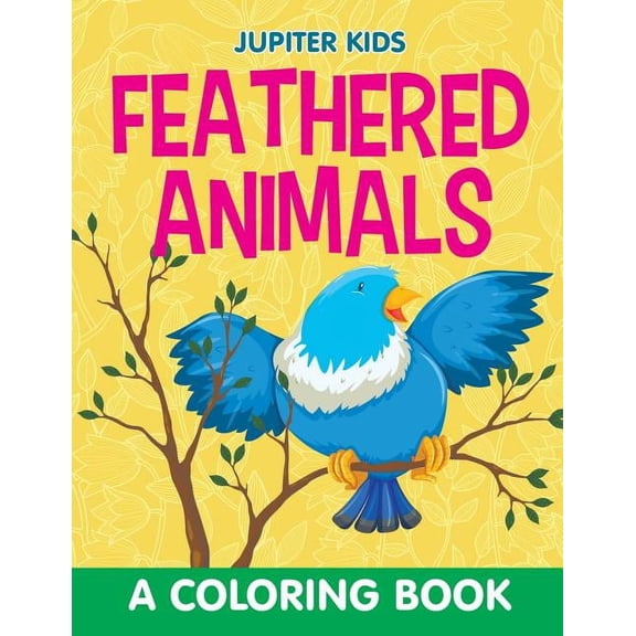 Feathered Animals (A Coloring Book) (Paperback)