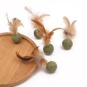 Feathered Catnip Mint Toys 3pc