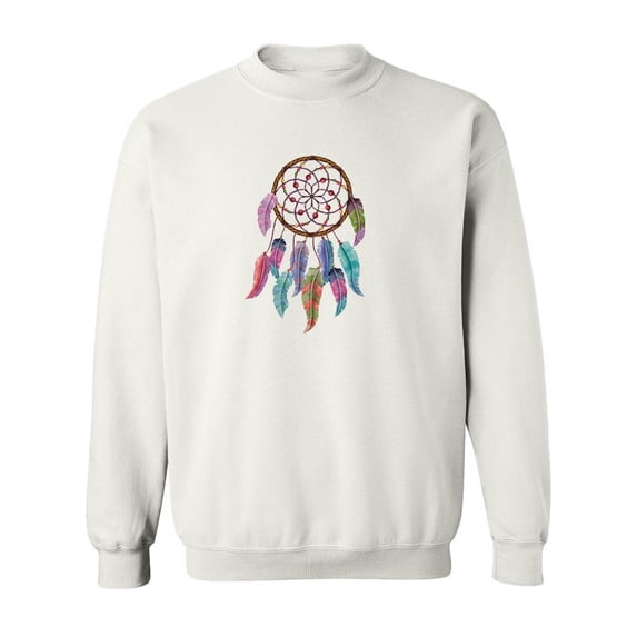 Feathered Dreamcatcher Sweatshirt Men -SPIdeals Designs, Male Medium