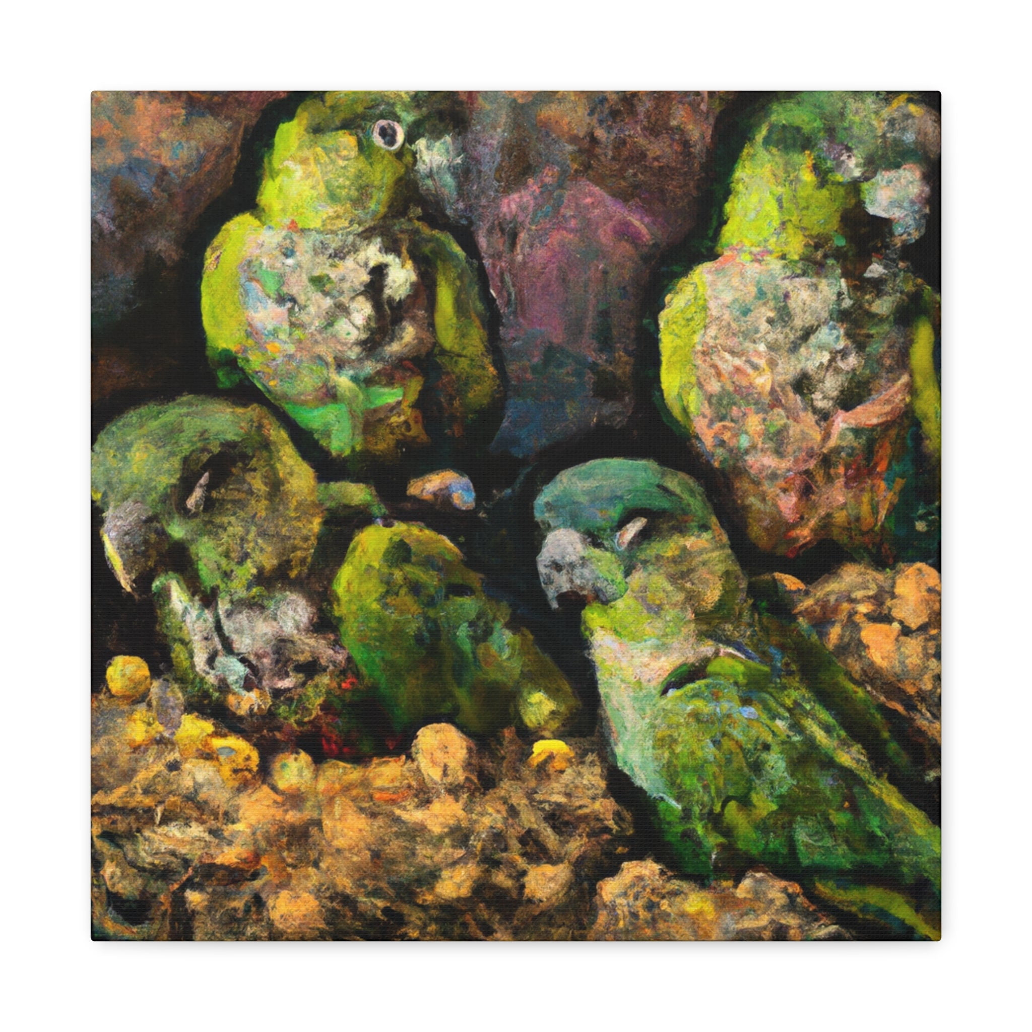 Feathered Flights of Fancy Canvas