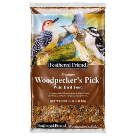 Feathered Friend 14413 Woodpecker's Pick Wild Bird Food, 4 Lb. Bag - Quantity 1