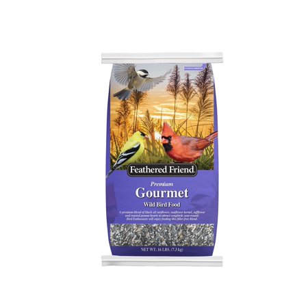 Feathered Friend 14466 Premium Gourmet Wild Bird Food, 16 Lb