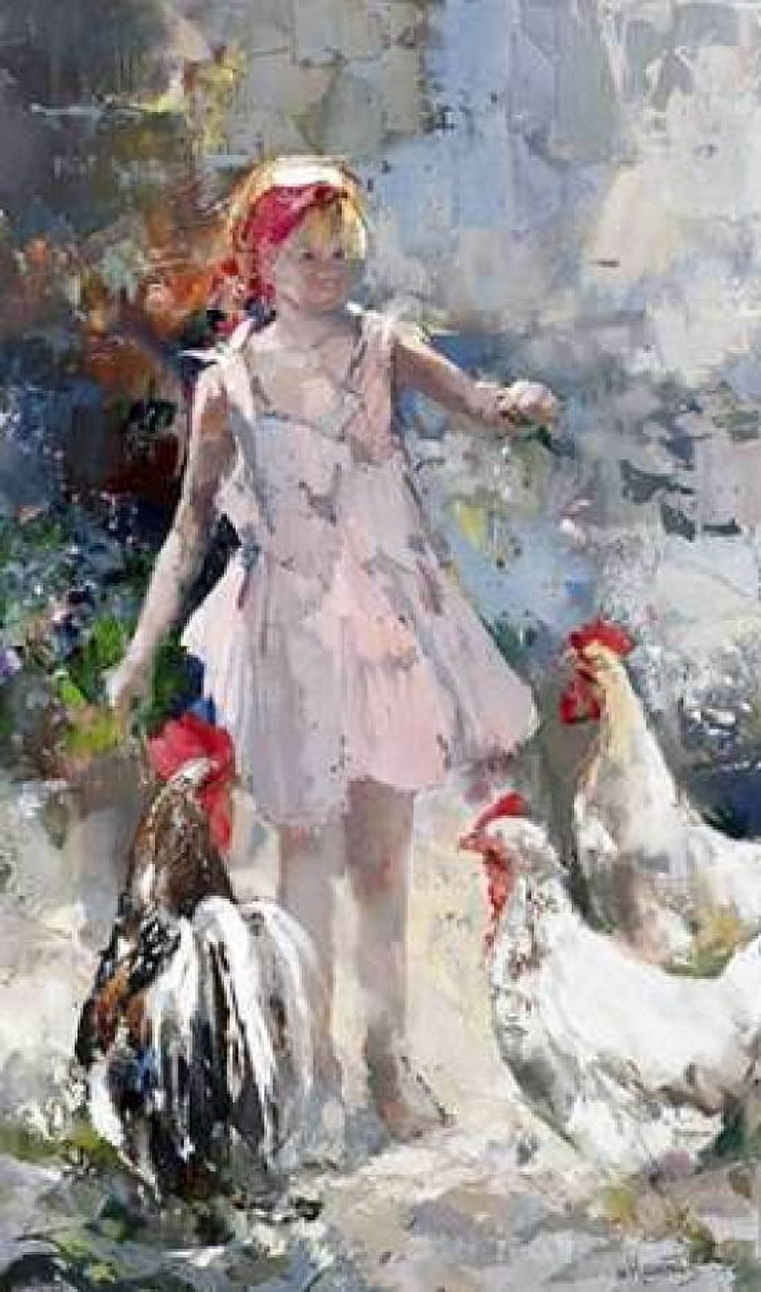 Feathered friends Canvas Art - Willem Haenraets (24 x 36)