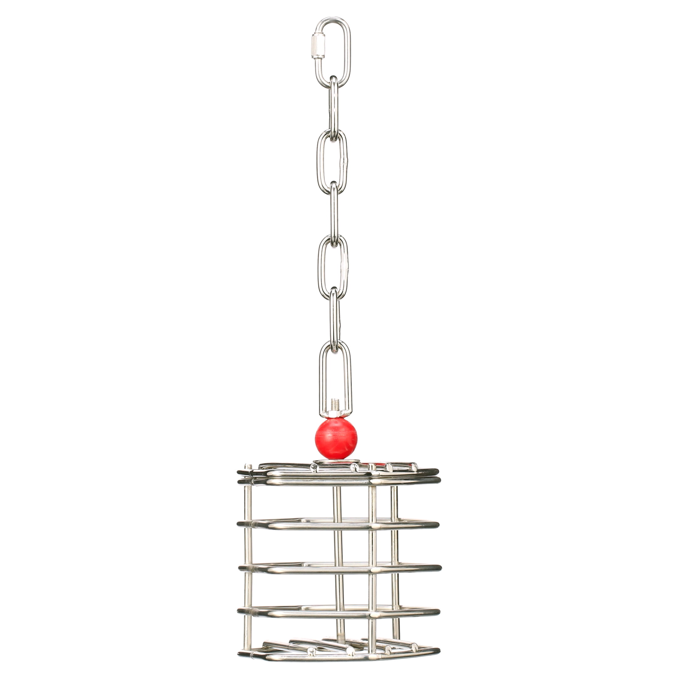 Featherland Paradise Small Stainless Steel Baffle Cage Bird Toy
