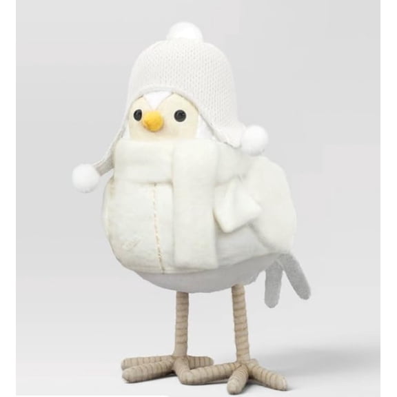 Target Featherly Friends Halloween Brook Bird with Knit Earflap Cap Figurine New