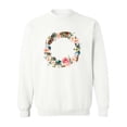thumbnail image 1 of Feathers And Flowers Watercolor. Sweatshirt Women -Image by Shutterstock, Female x-Large, 1 of 4