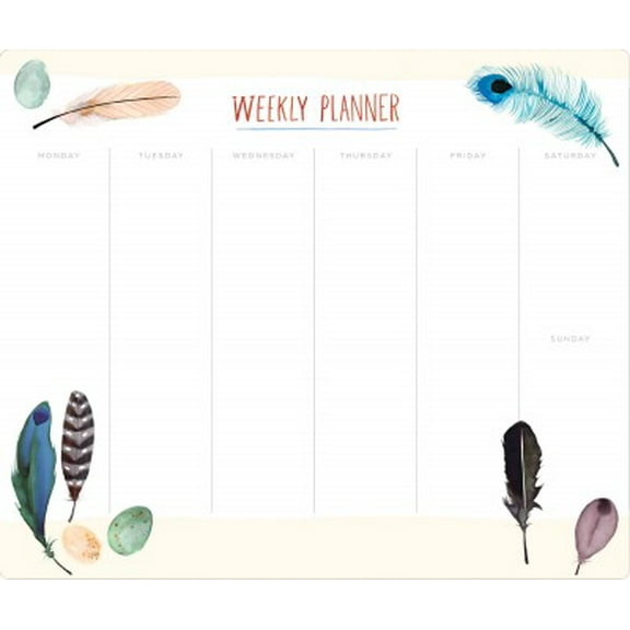 Feathers Desk Pad