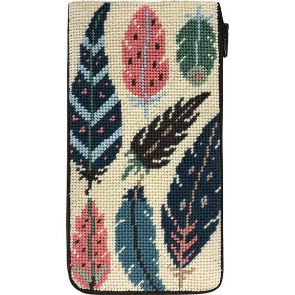 Feathers Eyeglass Case
