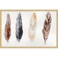 thumbnail image 1 of "Feathers" Framed Painting Print, 1 of 6