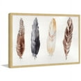 thumbnail image 1 of "Feathers" Framed Painting Print, 1 of 6