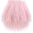 thumbnail image 1 of Feathers Fringe Ribbons,78.7Inx3.15-4.3In Wide Reusable Pink Clothes Accessories for Crafts,Latin,Wedding,Dress,DIY Decoration, 1 of 6