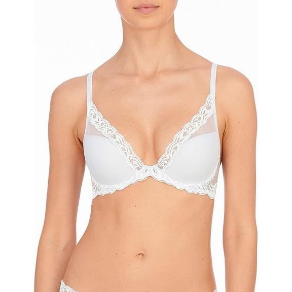 Feathers Lace Plunge T-Shirt Bra