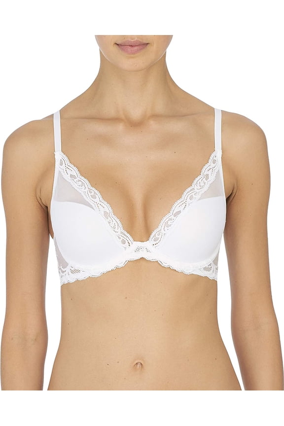 Feathers Lace Plunge T-Shirt Bra