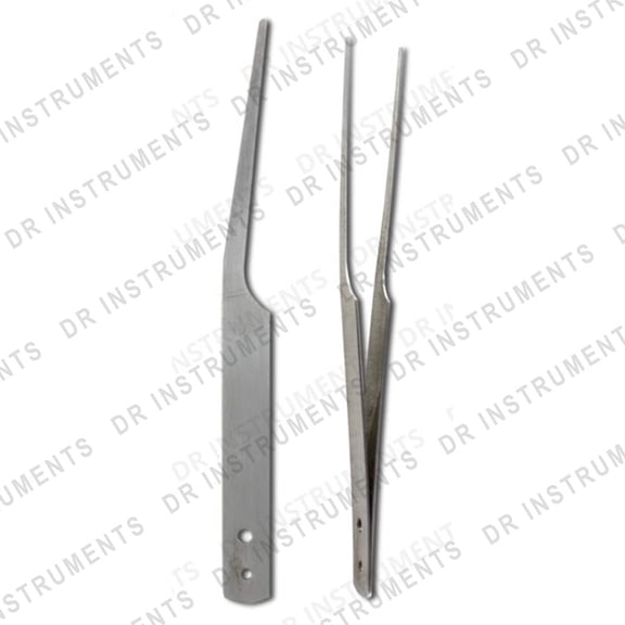 DR Instruments Featherweight Entomology Forceps Narrow Tip Stainless Steel 4.5 Inch