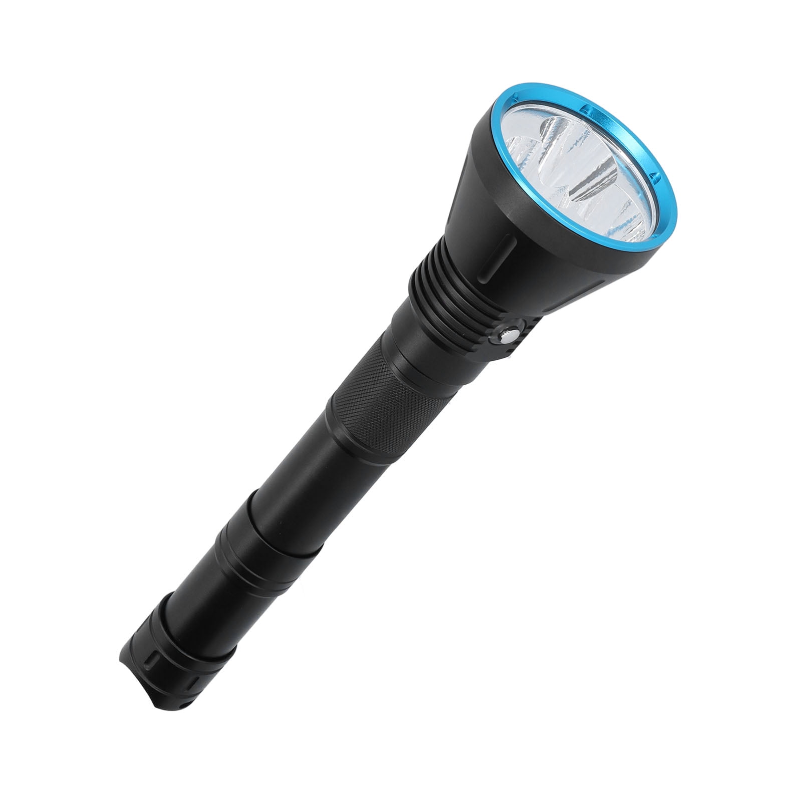 Feature Lighting Strong Light Flashlight, Diving Torch Manual Dimming ...