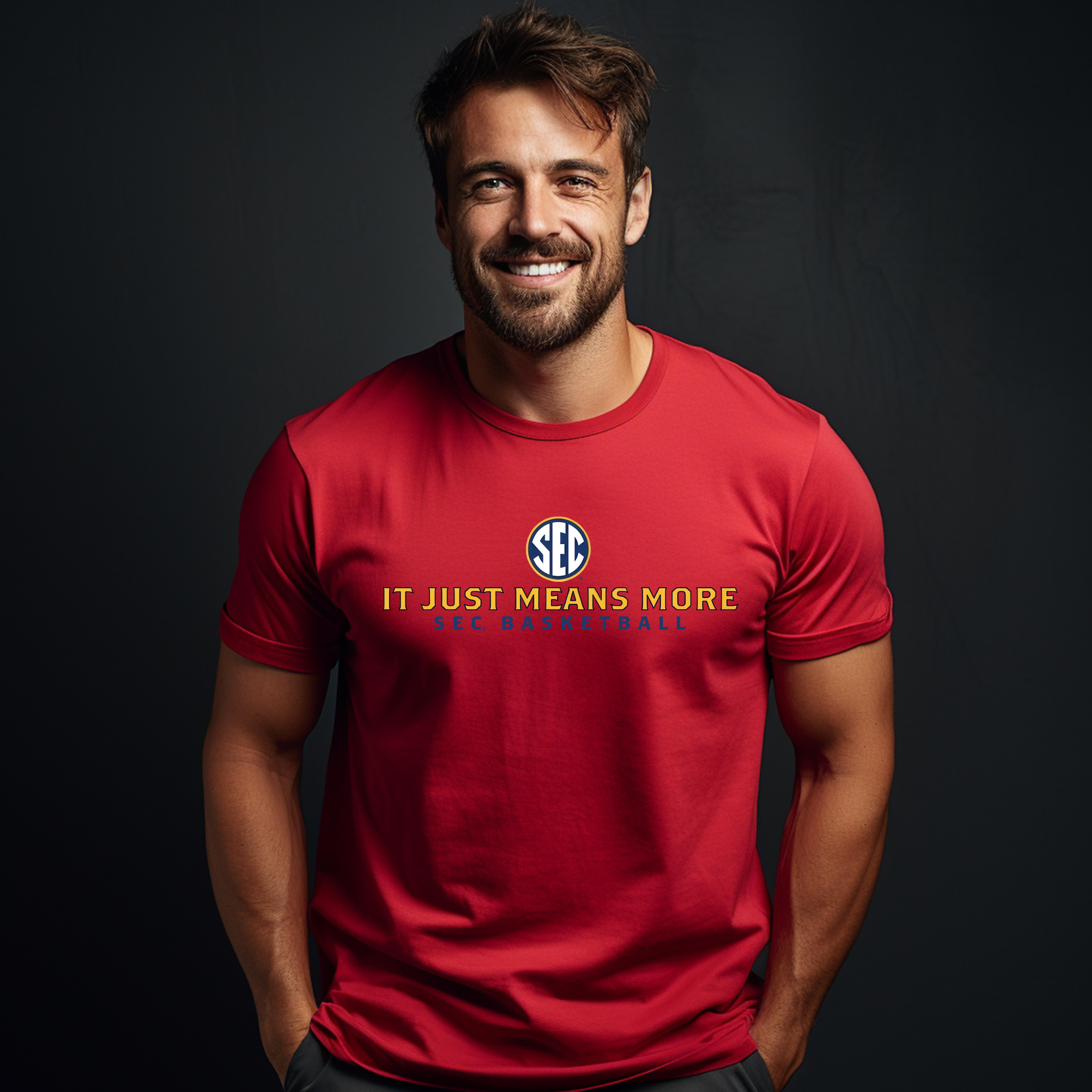 Features funny, Sec It Just Means More 2024 Basketball 16 Team UNISEX T