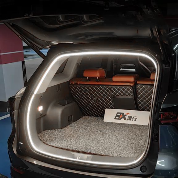 FebKanKu LED Trunk Cargo Area Light, LED Strip Light For Car Trunk Cargo Area or Interior Illumination Decoration, Auto Accessories (LAVIDA 13-24,White Light(full circle))