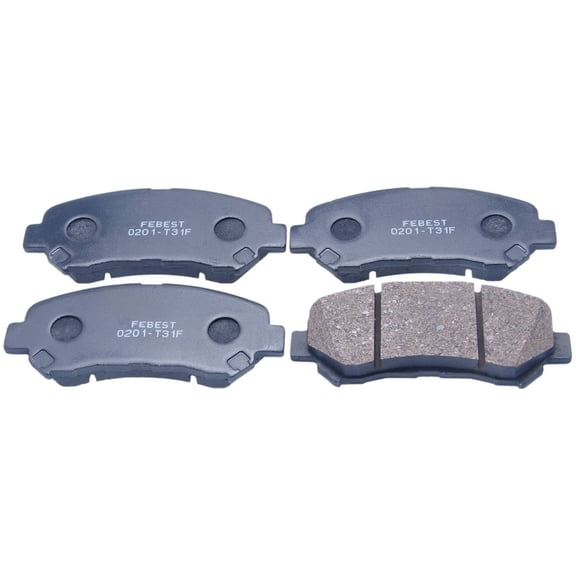 Febest PAD KIT, DISC BRAKE, FRONT # 0201-T31F OEM D1060-JD00A