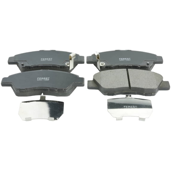 Febest PAD KIT, DISC BRAKE, FRONT - KIT # 0301-GEF OEM 45022-TK6-A00