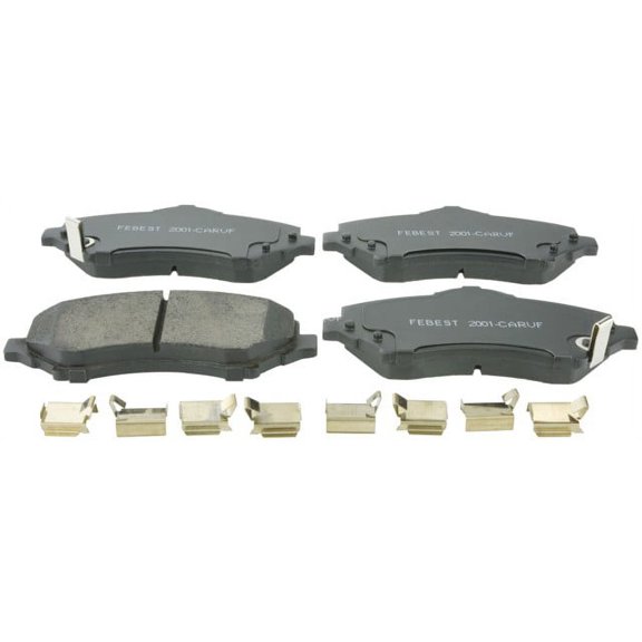 Febest PAD KIT, DISC BRAKE, FRONT - KIT # 2001-CARVF OEM 68003701AA