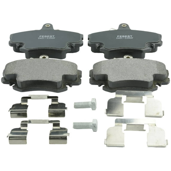 Febest PAD KIT, DISC BRAKE, FRONT - KIT # 2401-LOGF OEM 7711130071