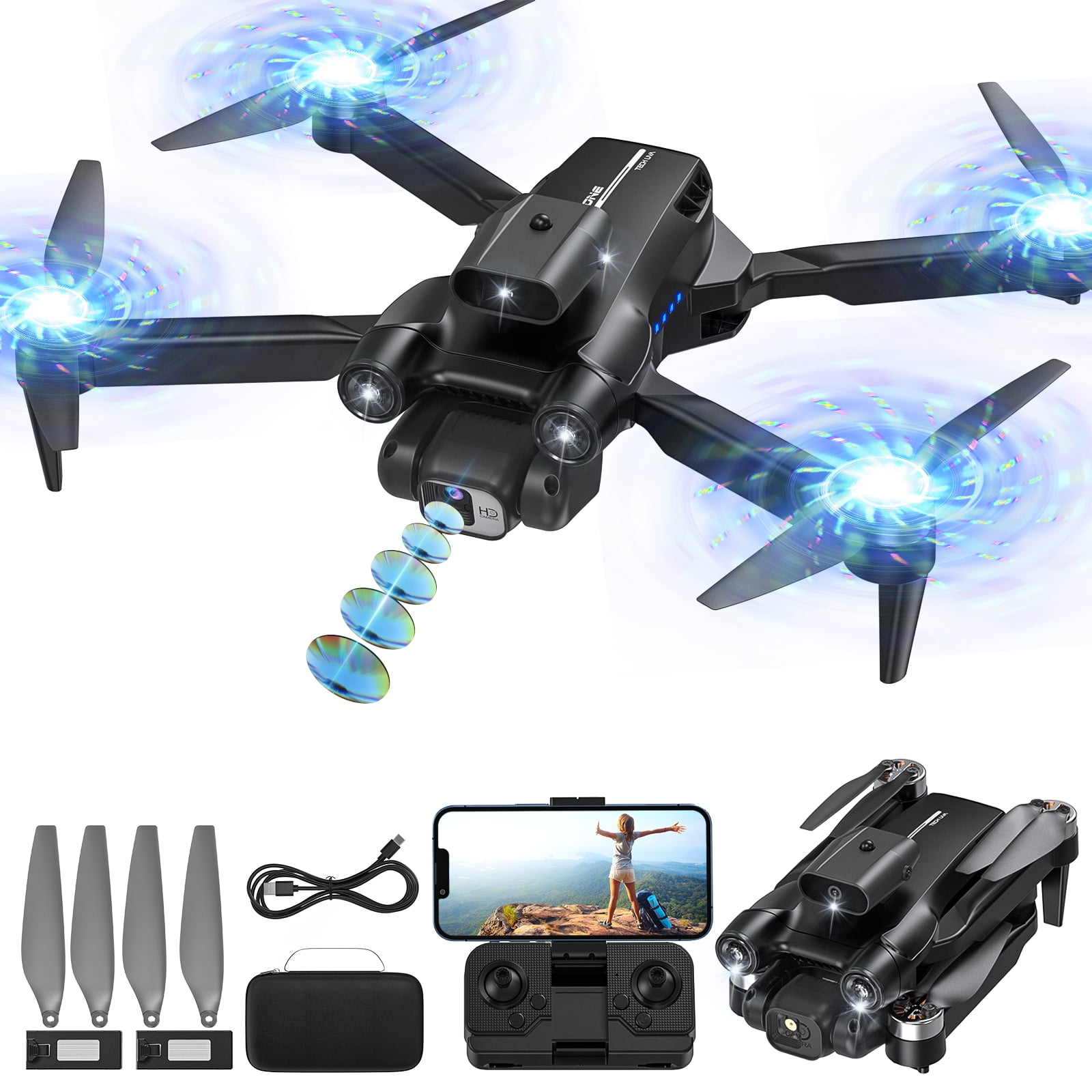 Drone Mini 3 Pro con DJI RC Remote: Fotografía aérea profesional