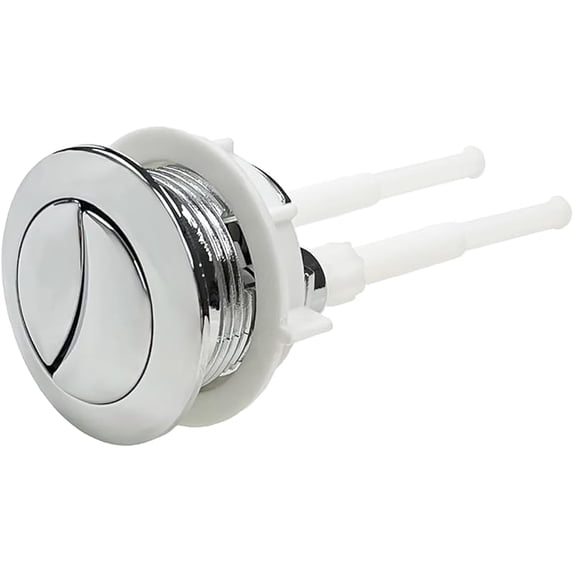 Febohao 58 mm toilet tank push button toilet button dual push for Glacier Bay Aquasource Toto, American Standard